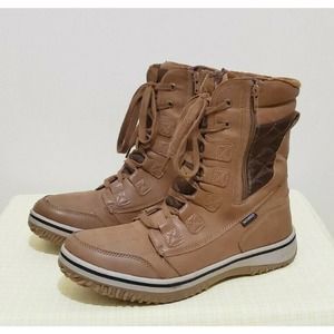 Laneige Canada Women's Brown Waterproof Boots